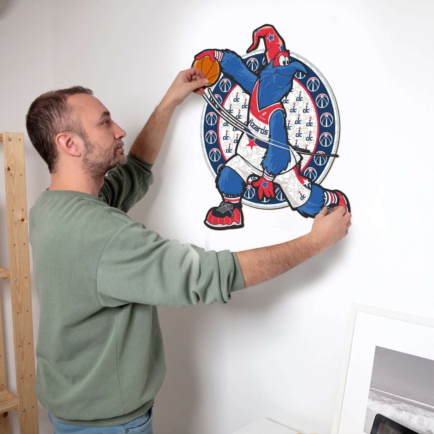 Washington Wizards™ Mascot - Wooden Puzzle