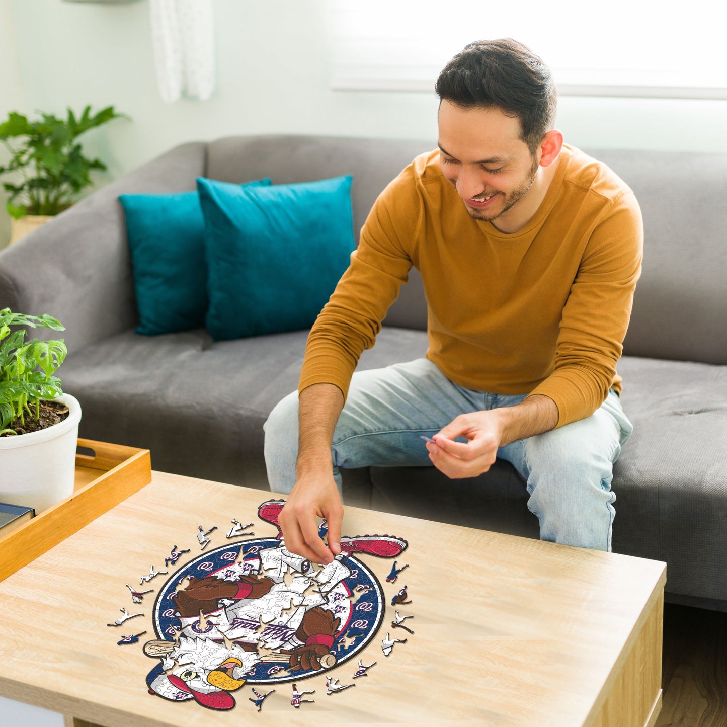 Washington Nationals™ Mascot - Wooden Puzzle