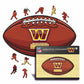 Pack de 2 bolas de futebol americano Washington Commanders™ + capacete 