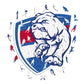 Western Bulldogs Logo - Wooden Puzzle