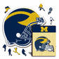 University of Michigan Helmet - Wooden Puzzle