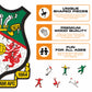 Wrexham AFC® Logo - Wooden Puzzle