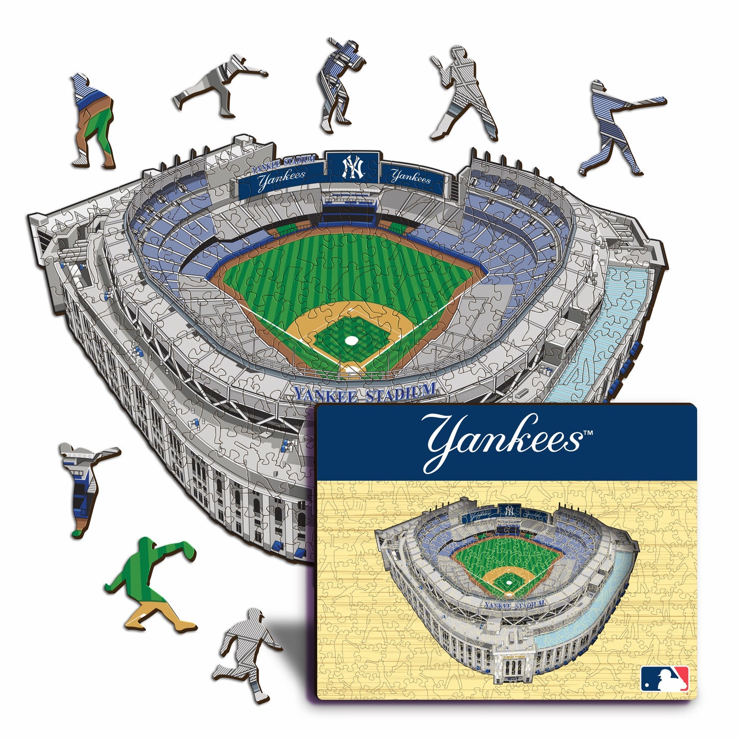 Estádio do New York Yankees™ - Quebra-cabeça de madeira 