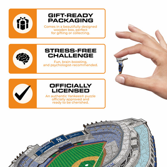 New York Yankees™ Stadium - Wooden Puzzle