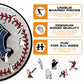 New York Yankees™ - Quebra-cabeça de madeira 