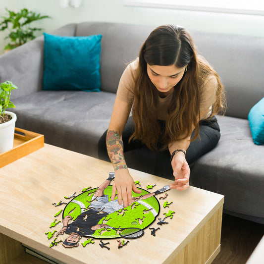 Alexander Zverev - Wooden Puzzle