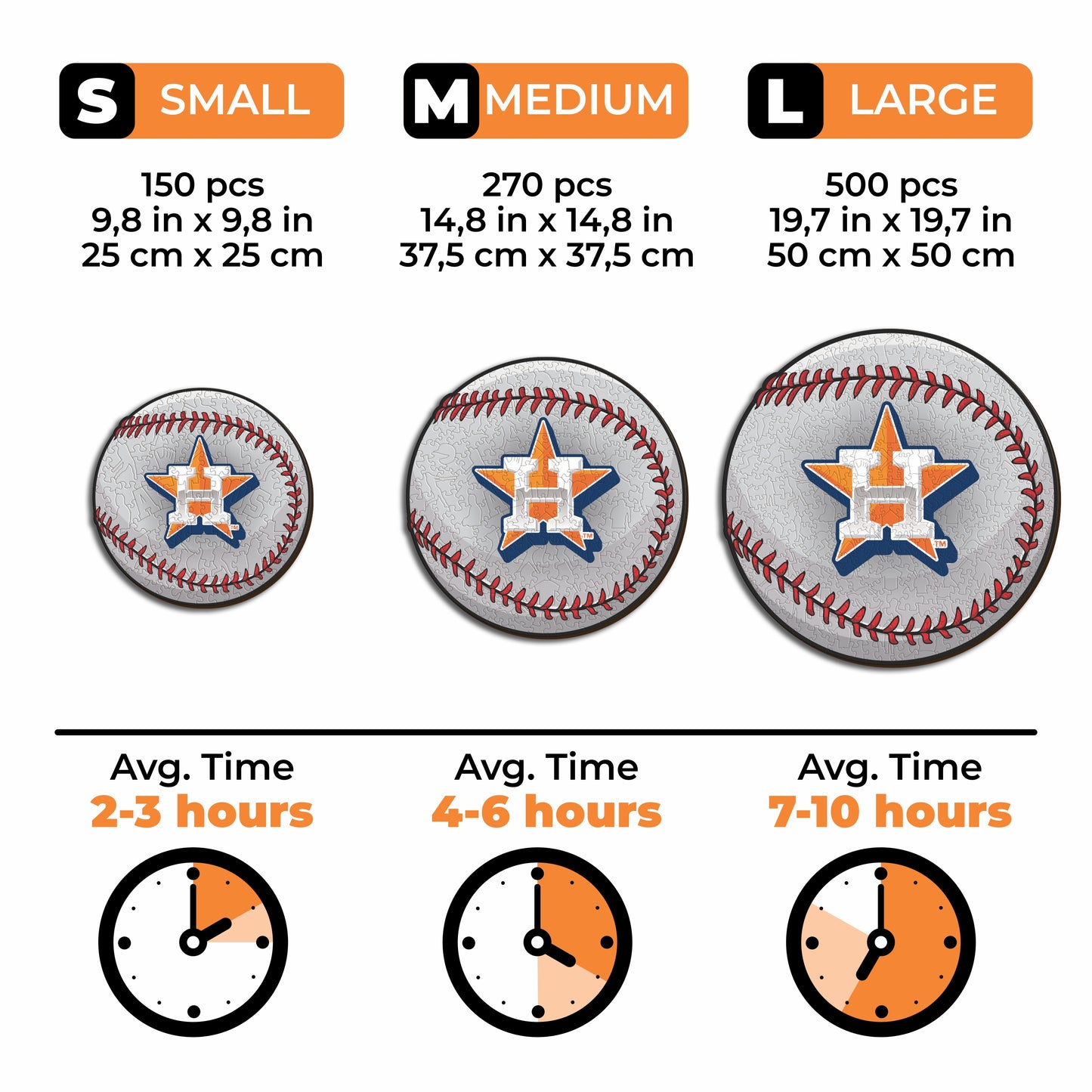 Houston Astros™ - Wooden Puzzle