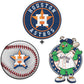 3 PACK Houston Astros™ Ball + Primary Logo + Mascot