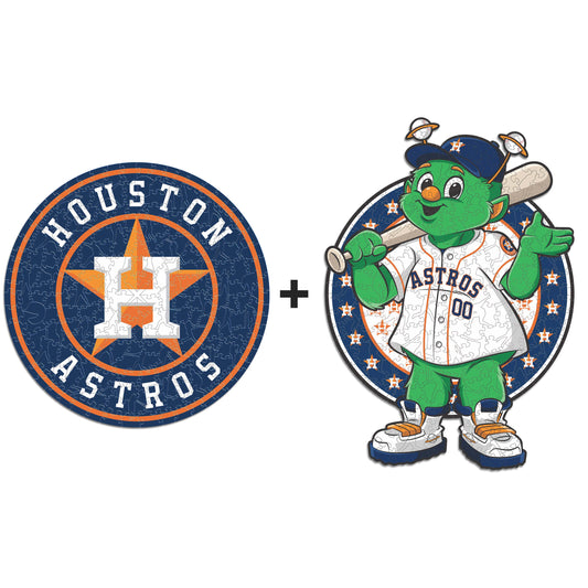 2 PACK Houston Astros™ Primary Logo + Mascot