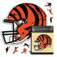 Capacete Cincinnati Bengals™ - Quebra-cabeça de madeira 