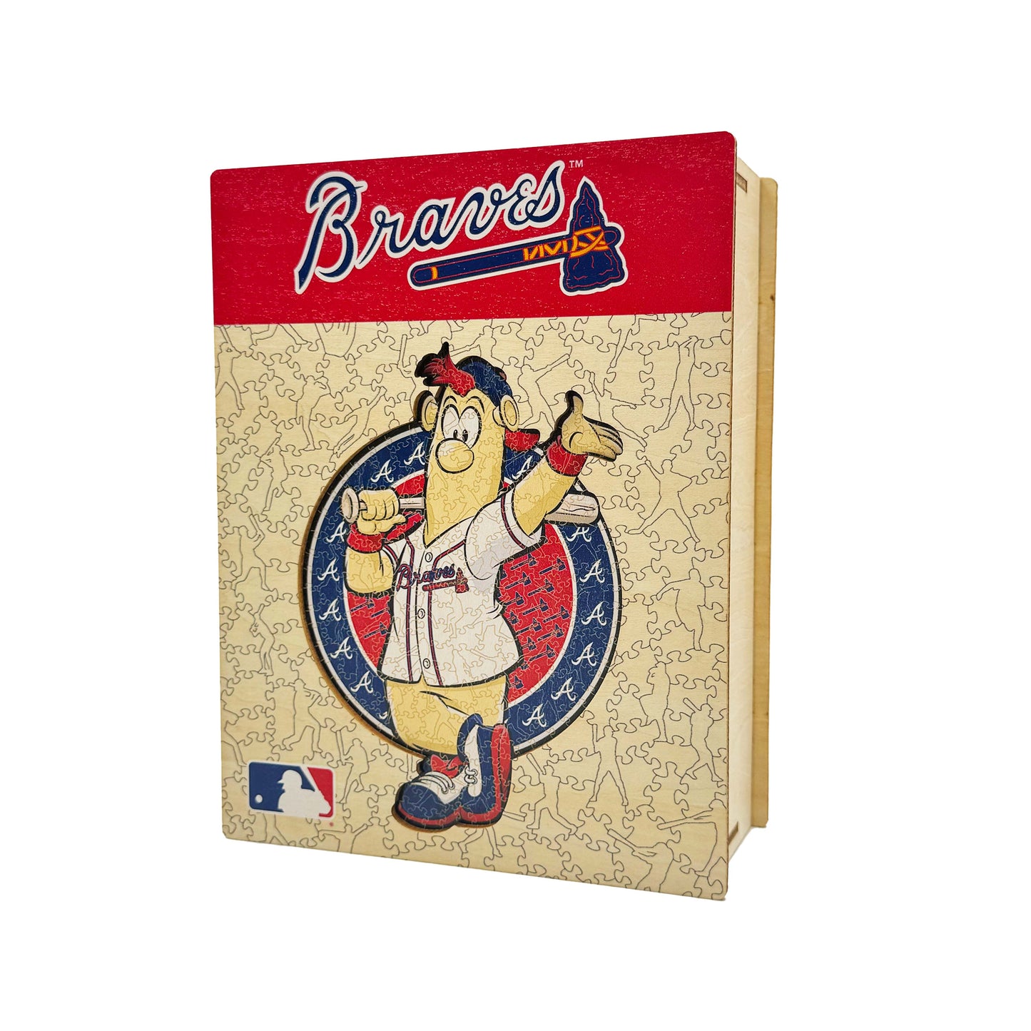 2 PACK Atlanta Braves™ Baseball + Mascot