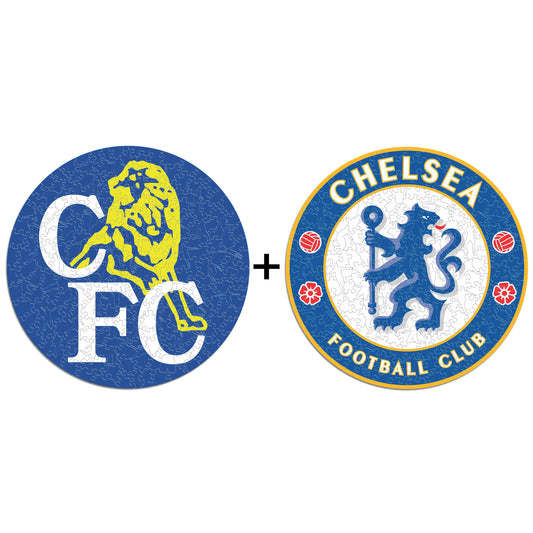 2 件裝 Chelsea FC® 標誌 + 復古徽標