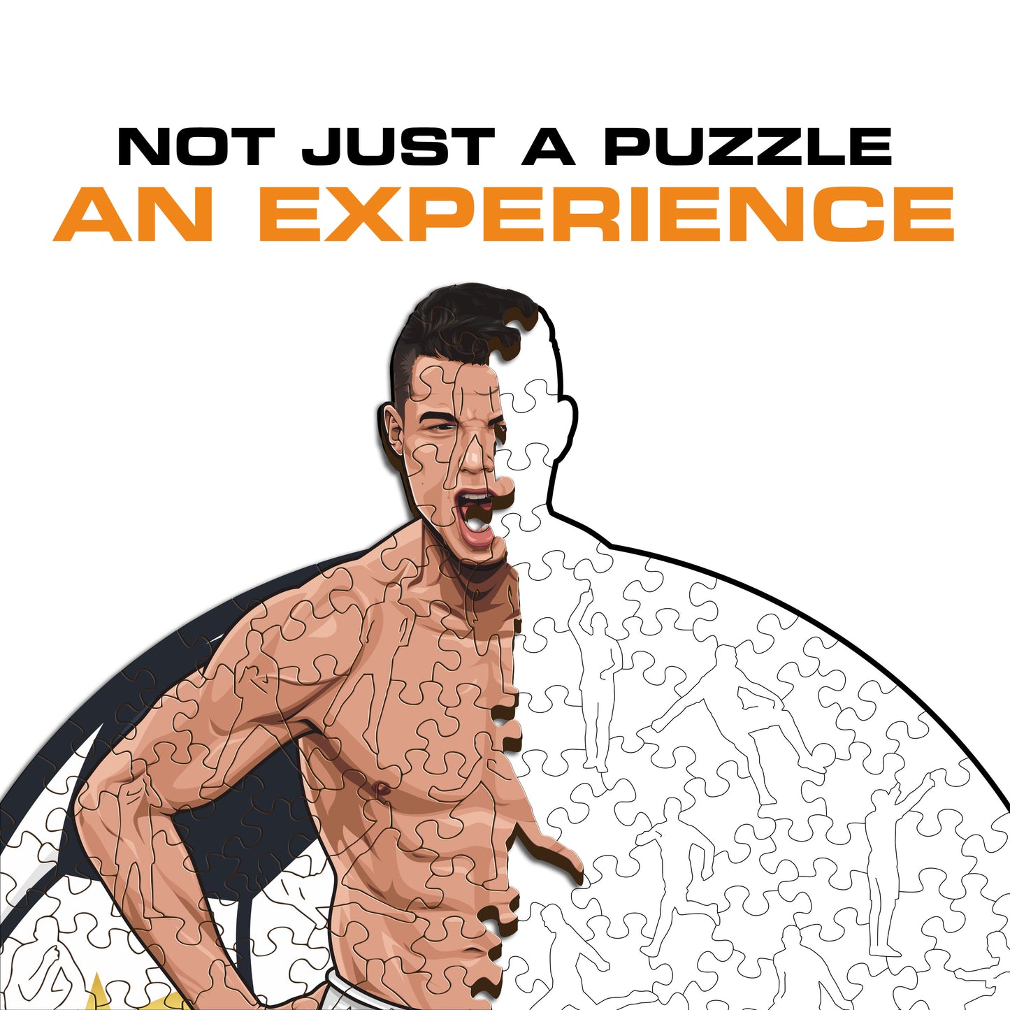 Cristiano Ronaldo - Wooden Puzzle