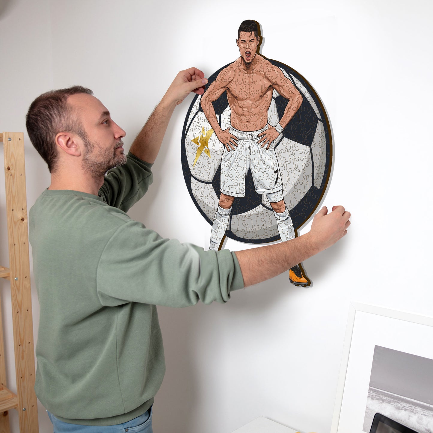 Cristiano Ronaldo - Wooden Puzzle
