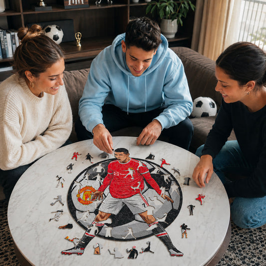 Cristiano Ronaldo - Wooden Puzzle