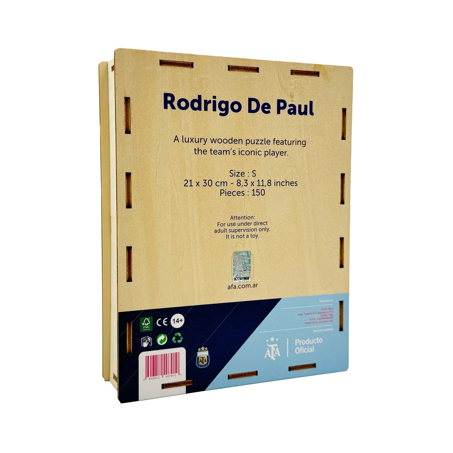 Rodrigo de Paul - Wooden Puzzle