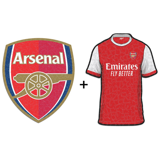 2 件裝 Arsenal FC® 標誌 + 球衣