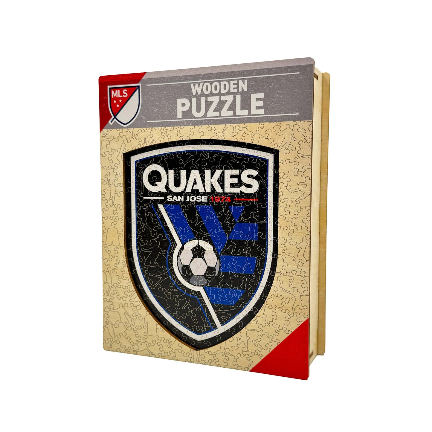 San Jose Earthquakes® Logo - Wooden Puzzle