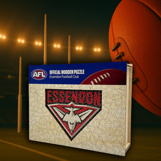 Essendon FC Logo - Wooden Puzzle