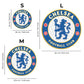 2 件裝 Chelsea FC® 標誌 + 復古徽標