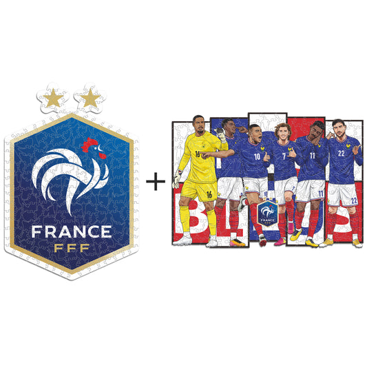 Logotipo da França® - Quebra-cabeça de madeira
