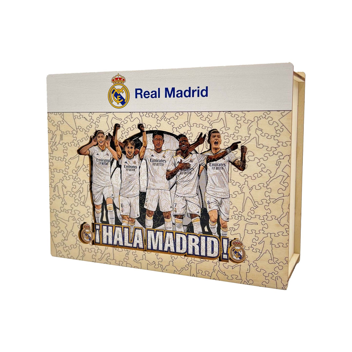 皇家馬德里 CF® 5 ​​名球員 - 木製拼圖（限量版）