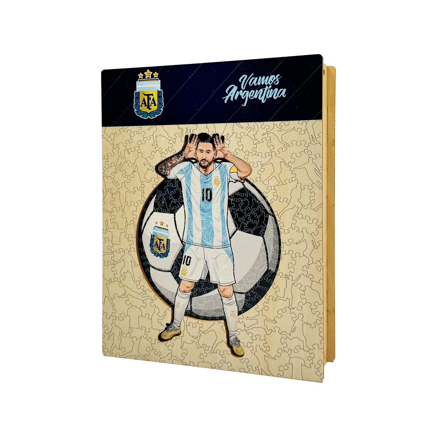 Lionel Messi - Wooden Puzzle