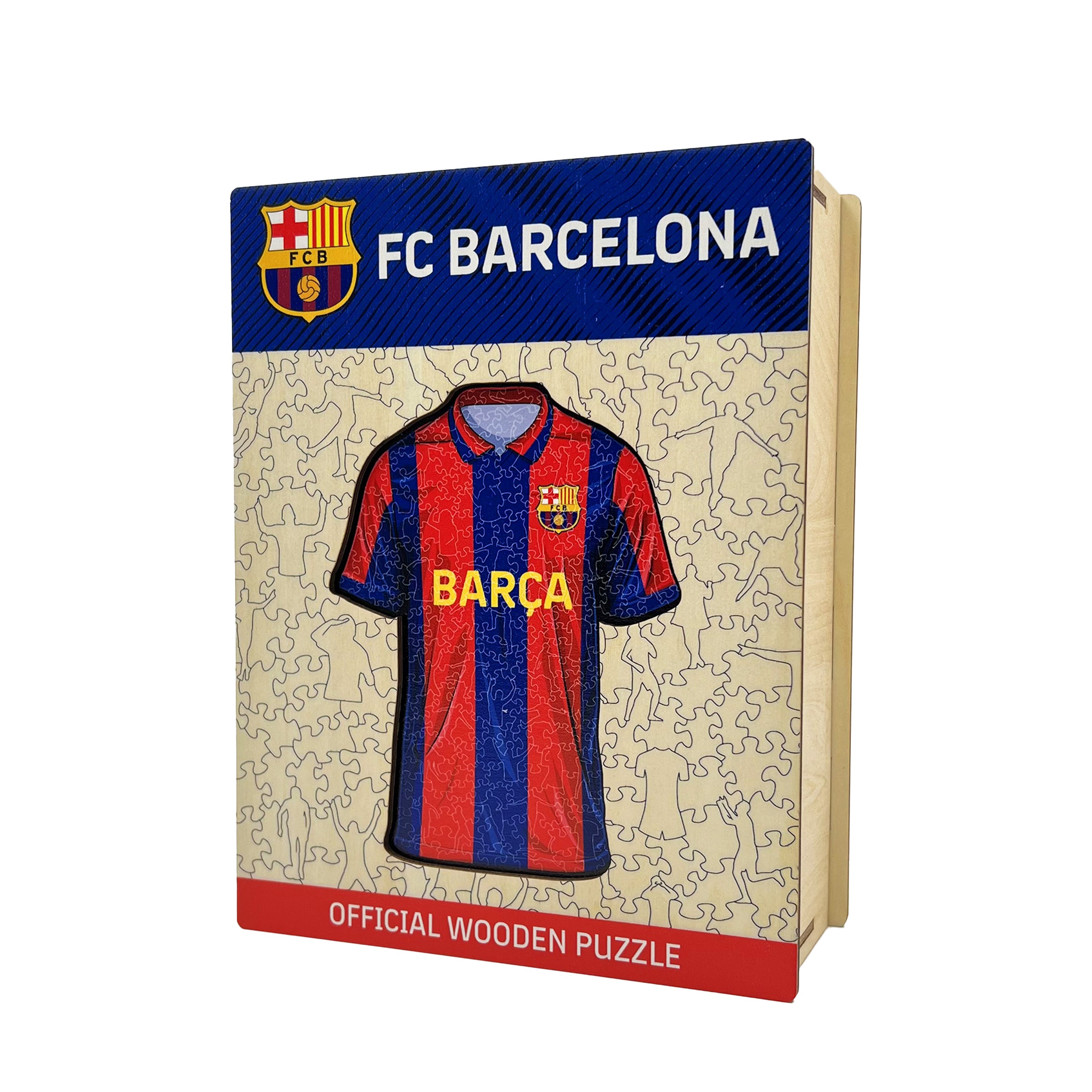 FC Barcelona® Jersey - Wooden Puzzle