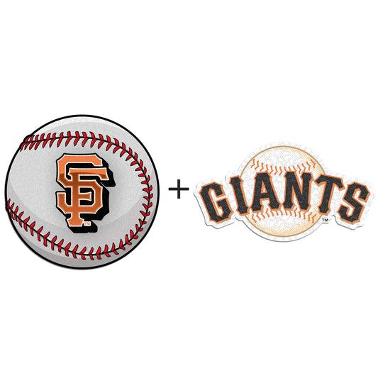 2 PACK San Francisco Giants™ - Baseball + Logo