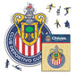 Logotipo do Chivas Guadalajara® - Quebra-cabeça de madeira