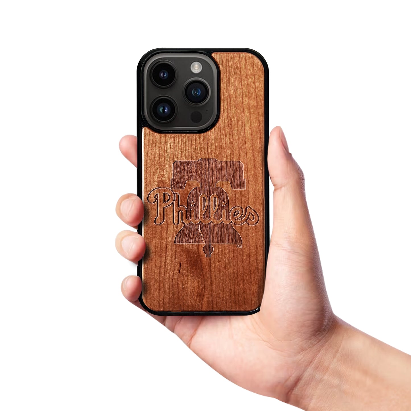 Philadelphia Phillies™ - Wooden Phone Case (MagSafe Compatible)