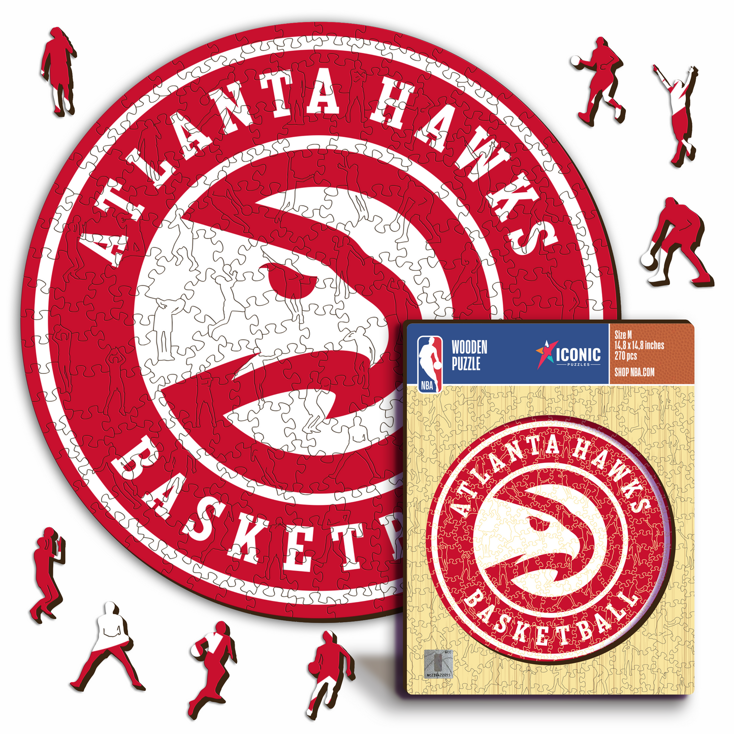 Atlanta Hawks™ - Wooden Puzzle