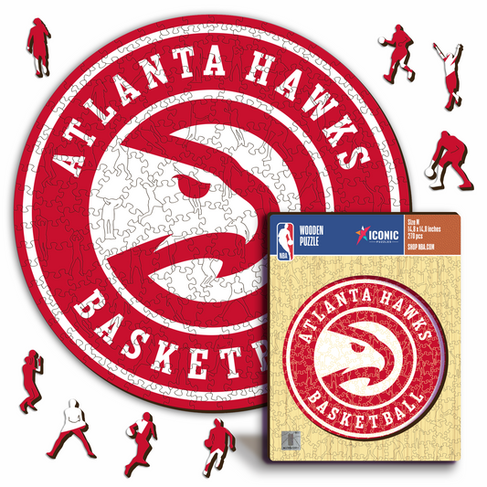 Atlanta Hawks™ - Wooden Puzzle