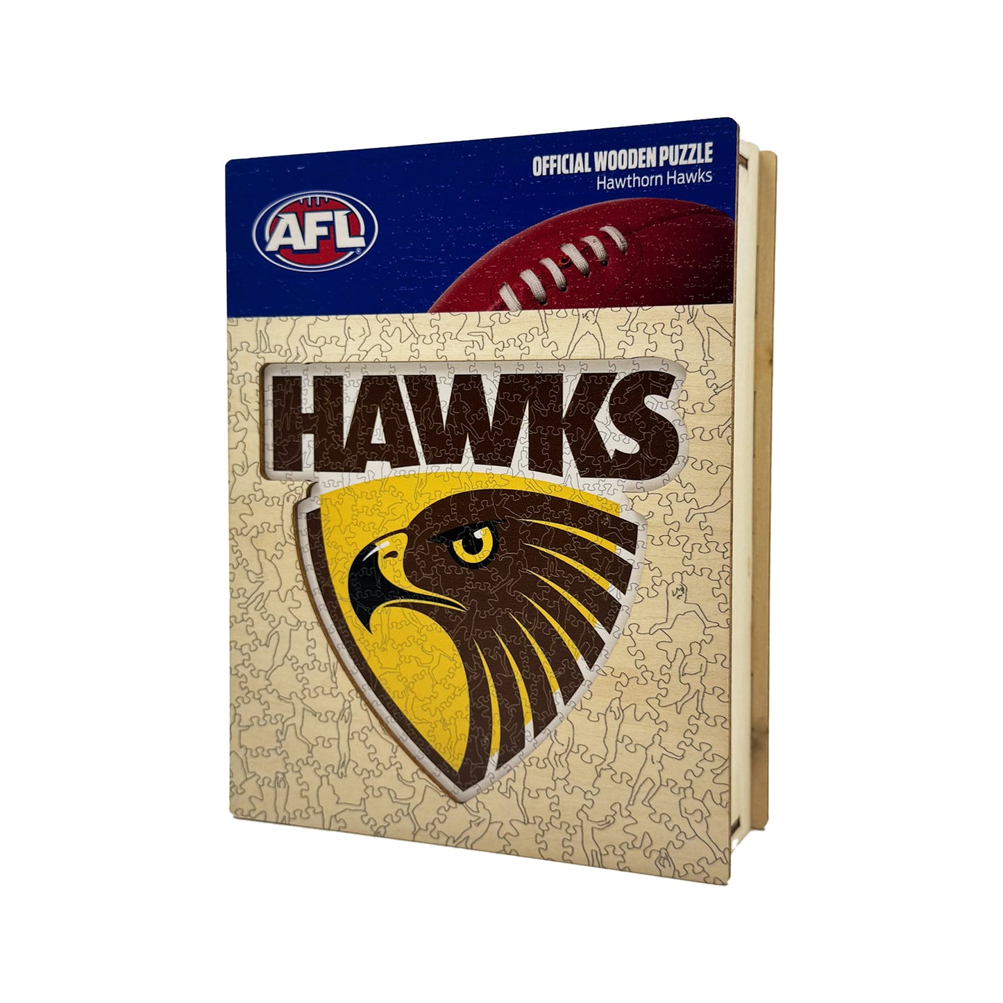 Hawthorn Hawks FC Logo - Wooden Puzzle