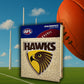 Hawthorn Hawks FC Logo - Wooden Puzzle