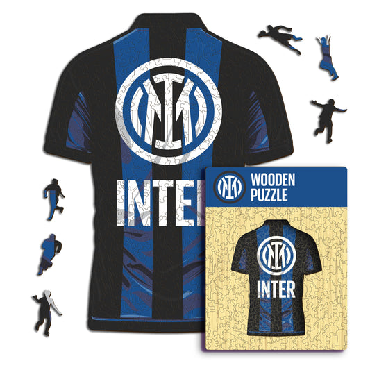 Camisa FC Inter® - Quebra-cabeça de madeira 