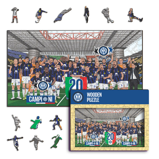 Quebra-cabeça de madeira do 20º Scudetto do FC Inter® 