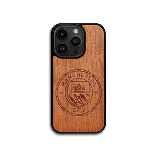 曼城足球俱樂部® - 木質手機殼（相容於 MagSafe）