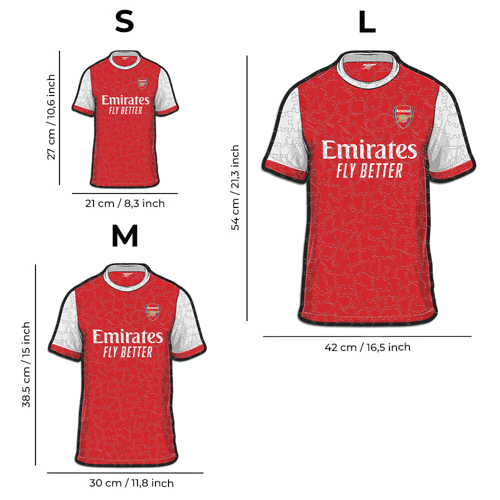 2 PACK Arsenal FC® Logo + Jersey