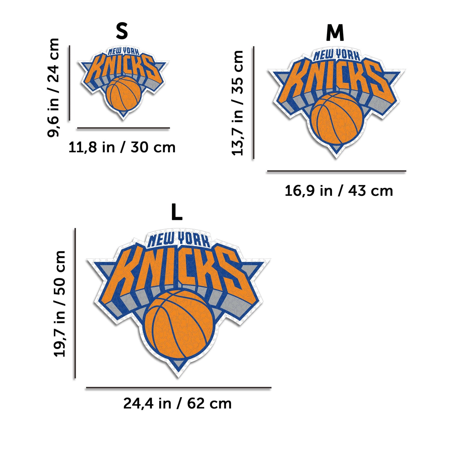 New York Knicks™ - Wooden Puzzle