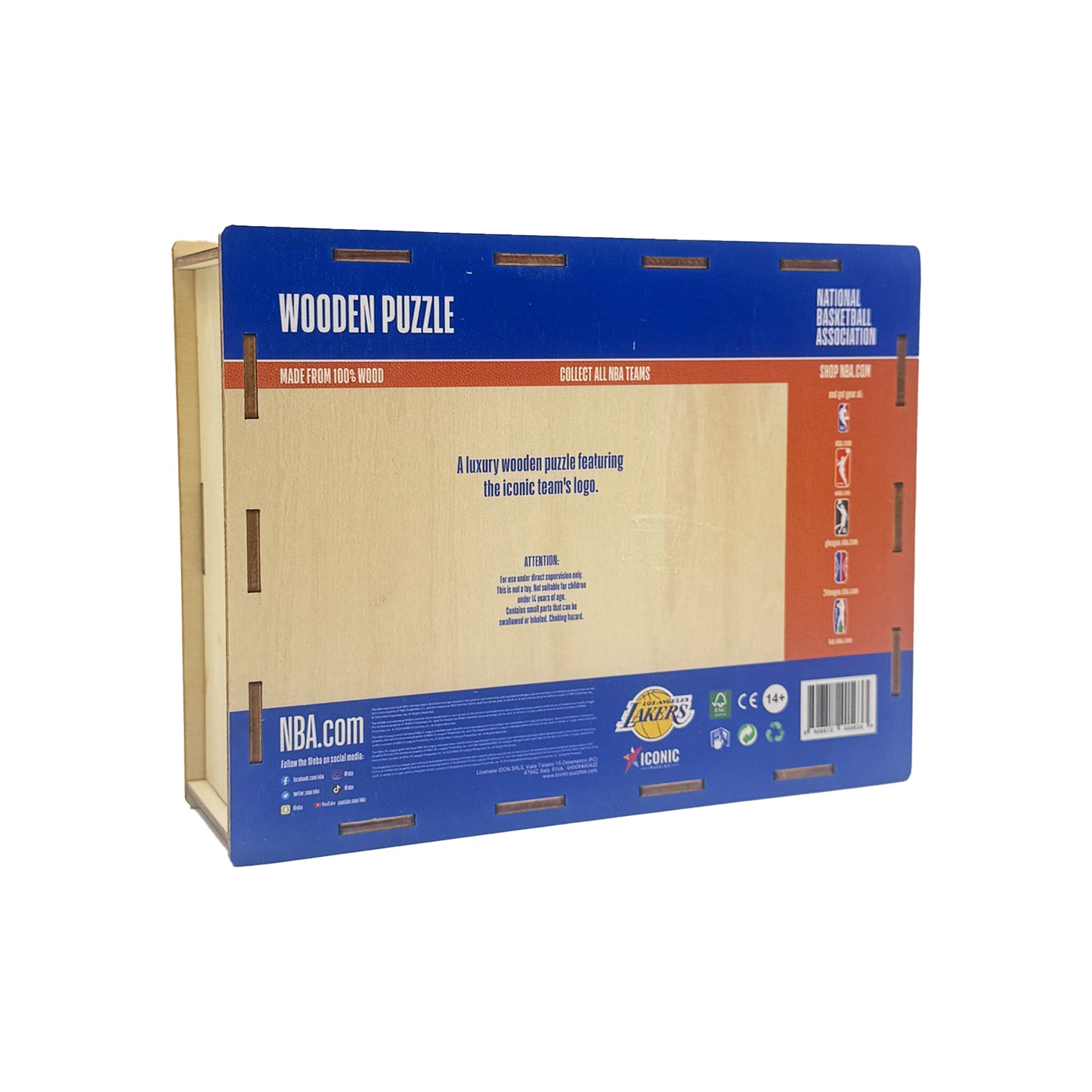 Los Angeles Lakers™ - Wooden Puzzle