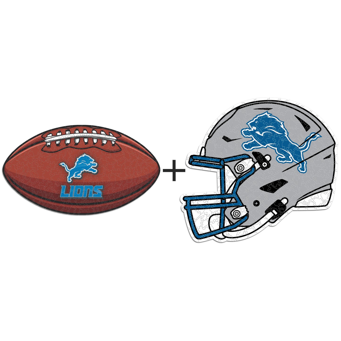 2 PACK Detroit Lions™ Football - Helmet