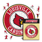 Louisville Cardinals Logo Wooden Puzzle