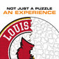 Louisville Cardinals Logo Wooden Puzzle