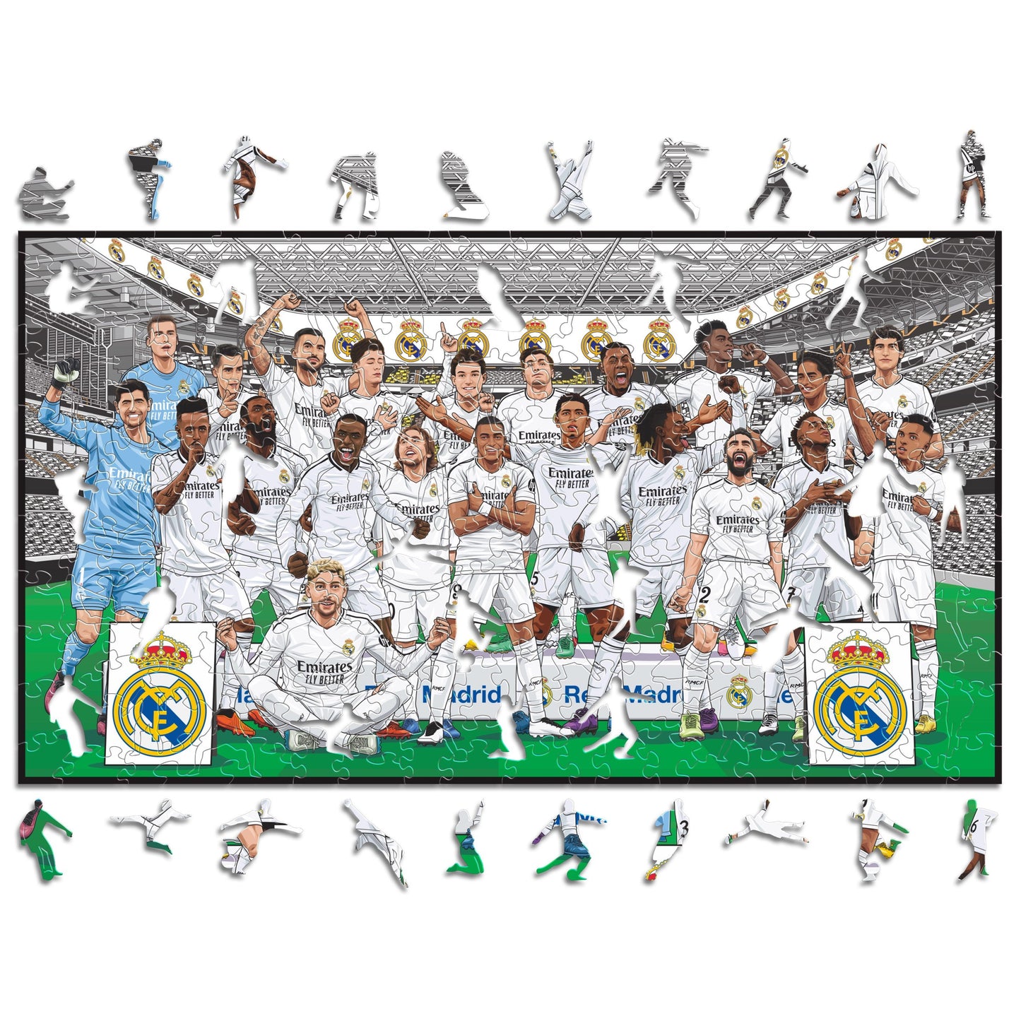 2 PACK Real Madrid CF® Jersey + Team