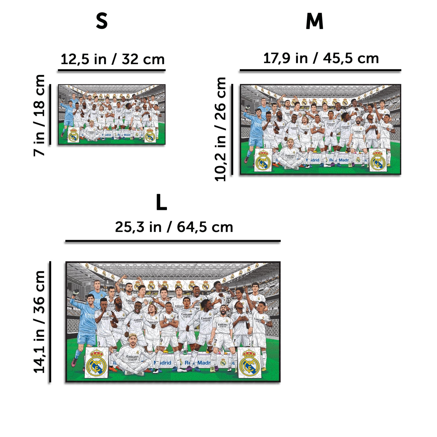 2 PACK Real Madrid CF® Jersey + Team
