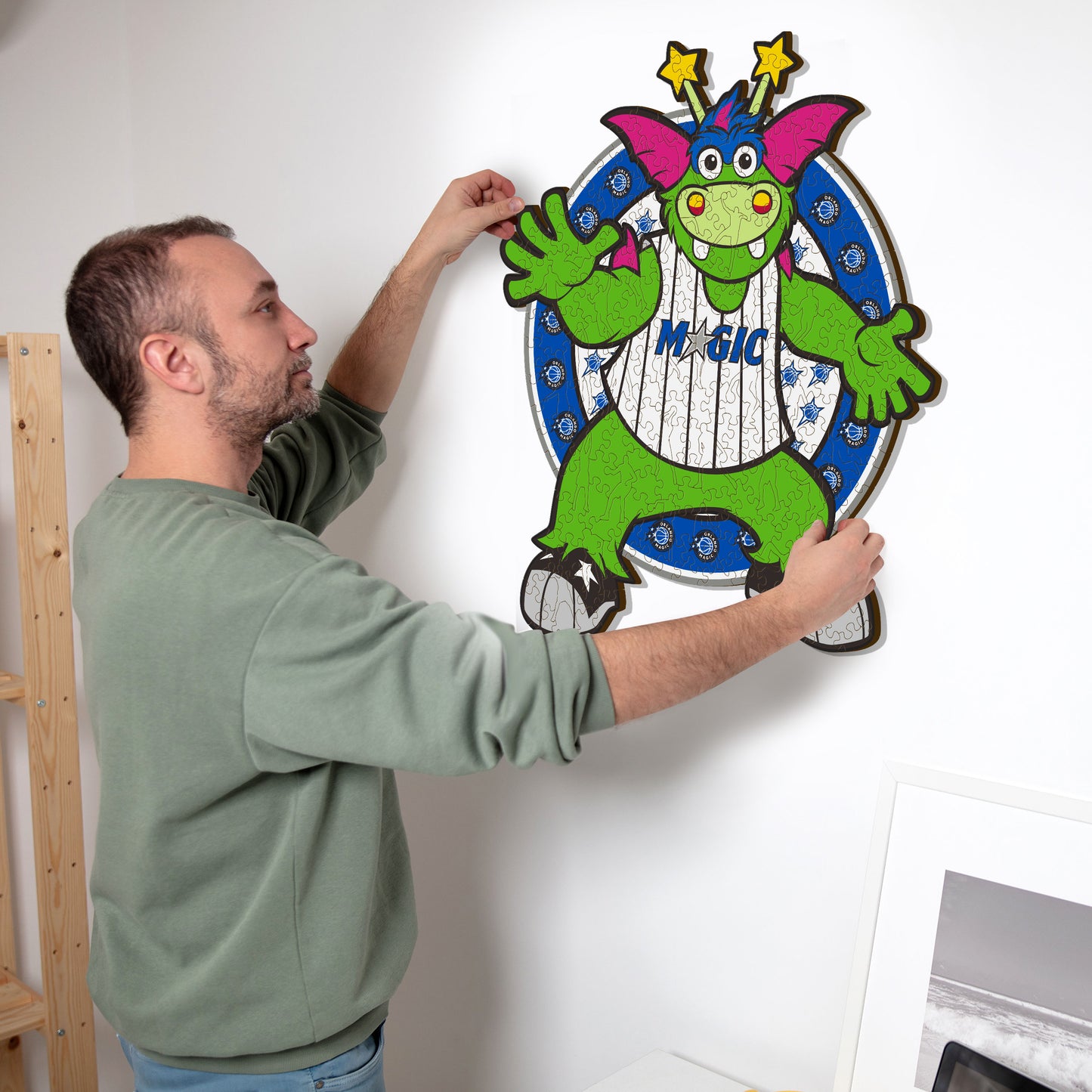 Orlando Magic™ Mascot - Wooden Puzzle