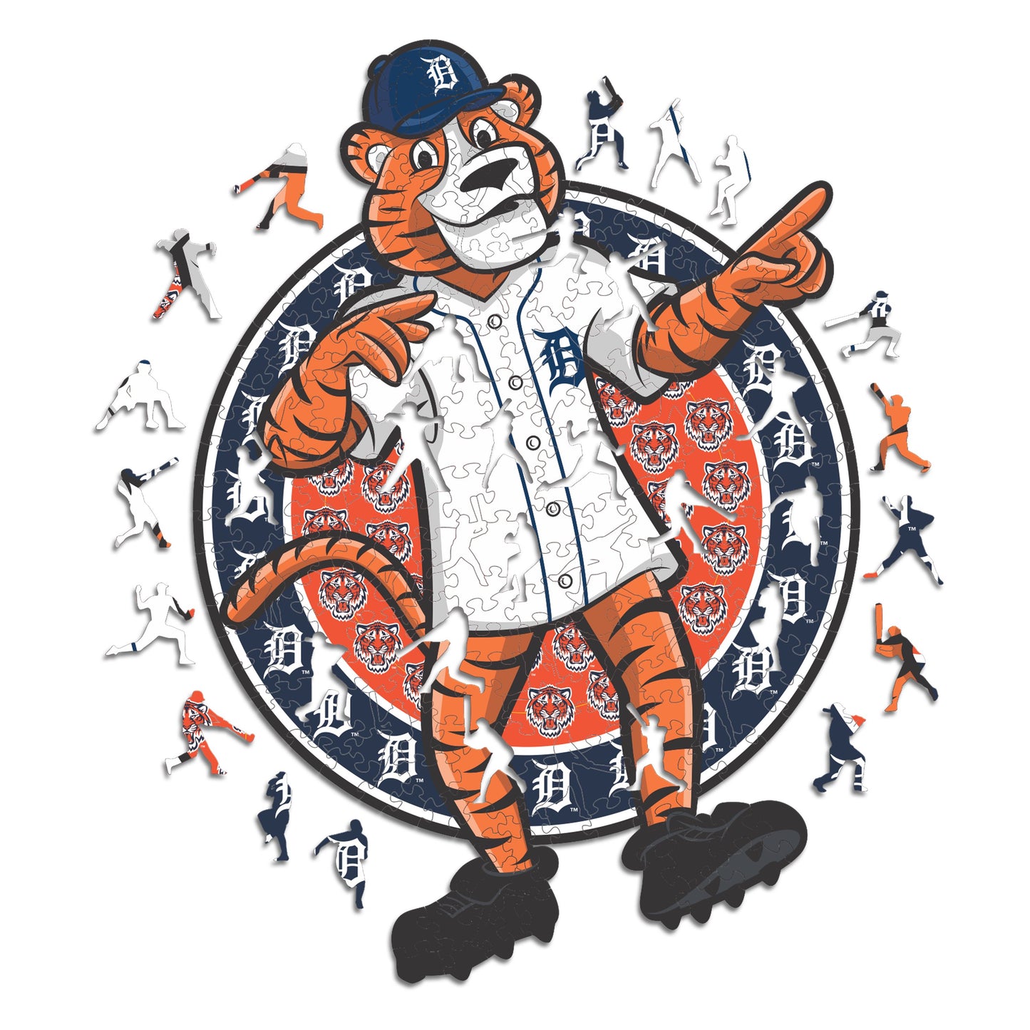 2 PACK Detroit Tigers™ Baseball + Mascot