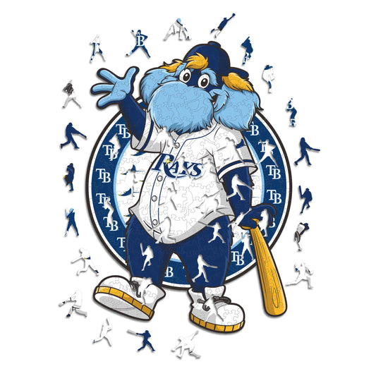 Tampa Bay Rays™ Mascot - Wooden Puzzle