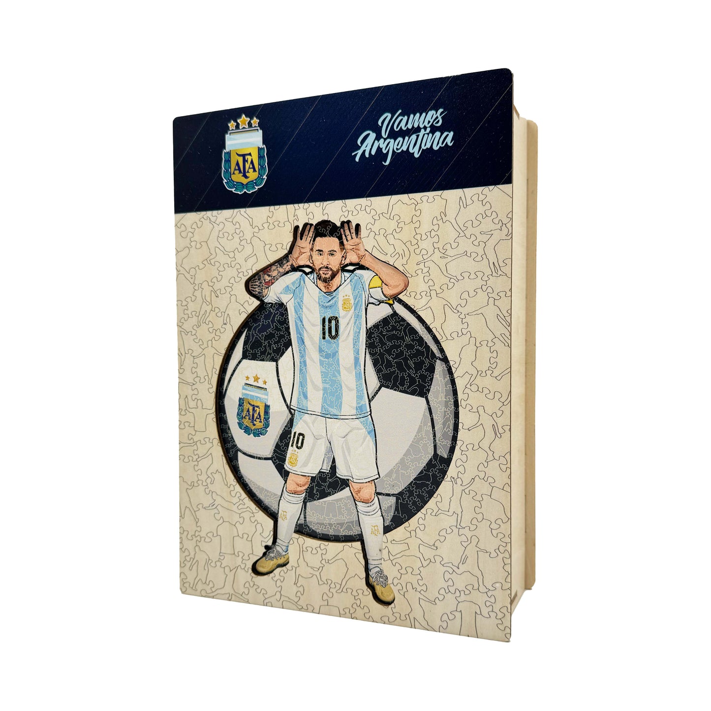 2 PACK Argentina® Logo + Lionel Messi